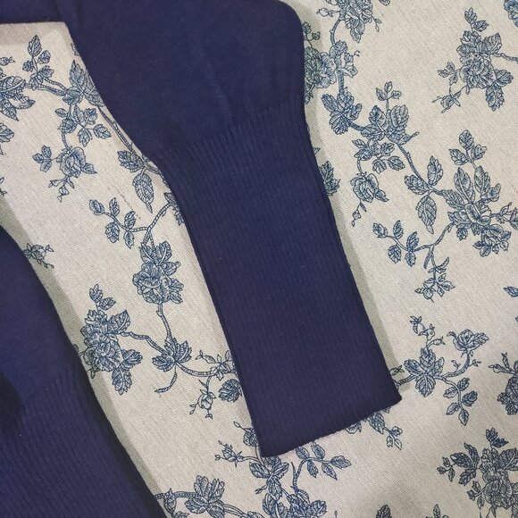 Thom Browne Jersey Satin Tie Sweater - Picture 2 of 10